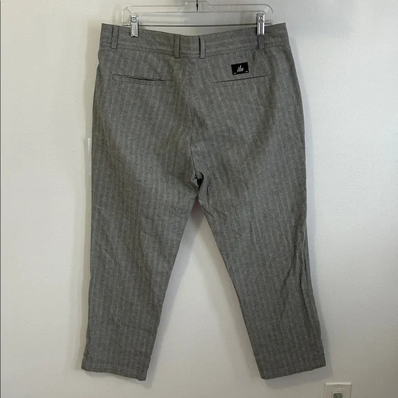 I Love Ugly Slim Kobe Pants Gray Herringbone